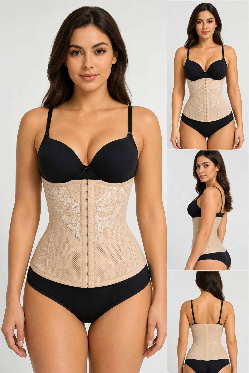 Women's Breathable Waist Trainer Corset – Tummy Control Shapewear Belt