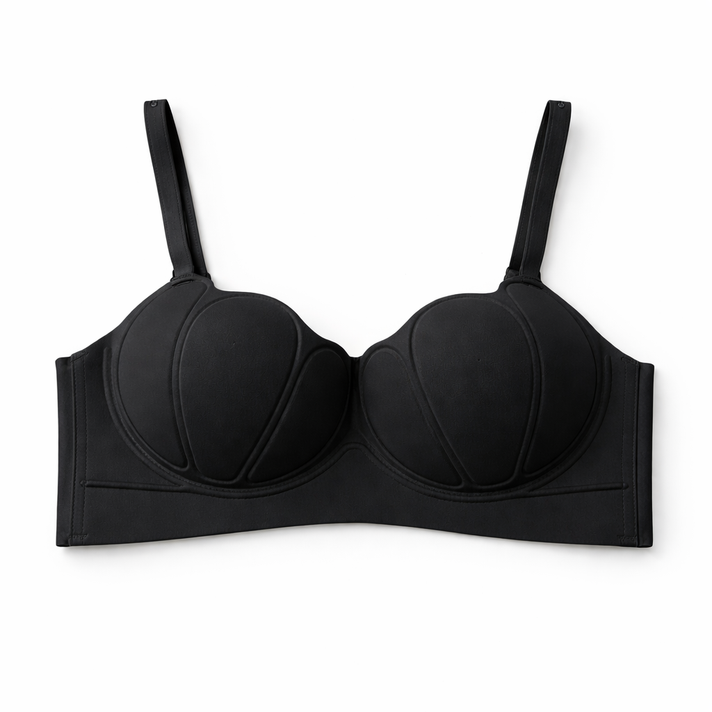 Premium Seamless Shell Molded Padded Bra – Full Coverage Comfort Fit