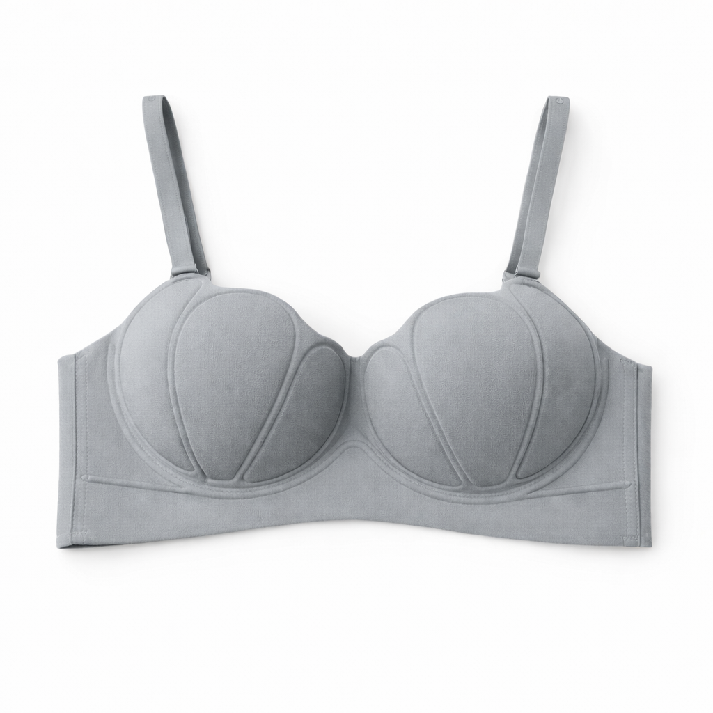 Premium Seamless Shell Molded Padded Bra – Full Coverage Comfort Fit